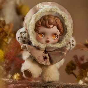 Pop Mart Skullpanda Limpressionnisme Plush Doll Amber